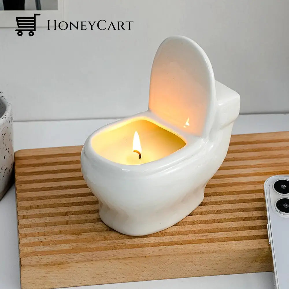 Creative Funny Toilet Aromatherapy Candle Candles