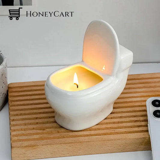 Creative Funny Toilet Aromatherapy Candle Candles