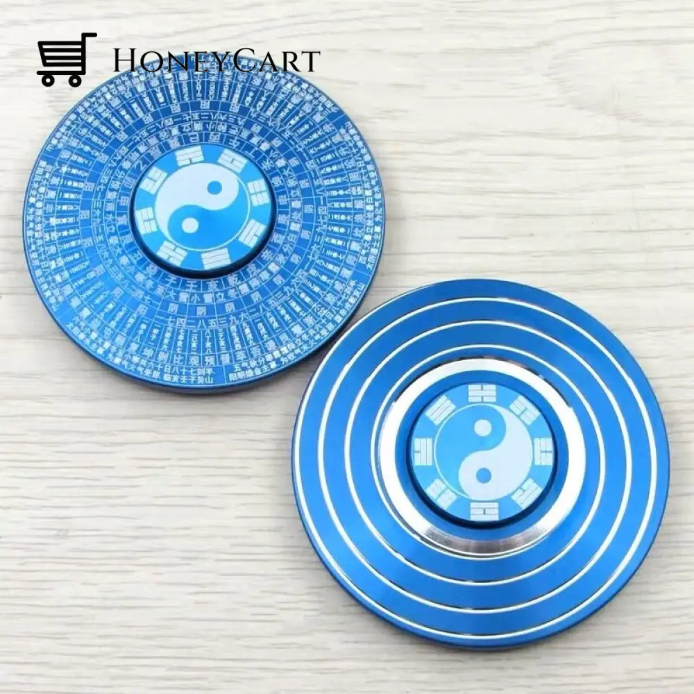 Creative Metal Ying Yang Fidget Spinner Spinning Wheels