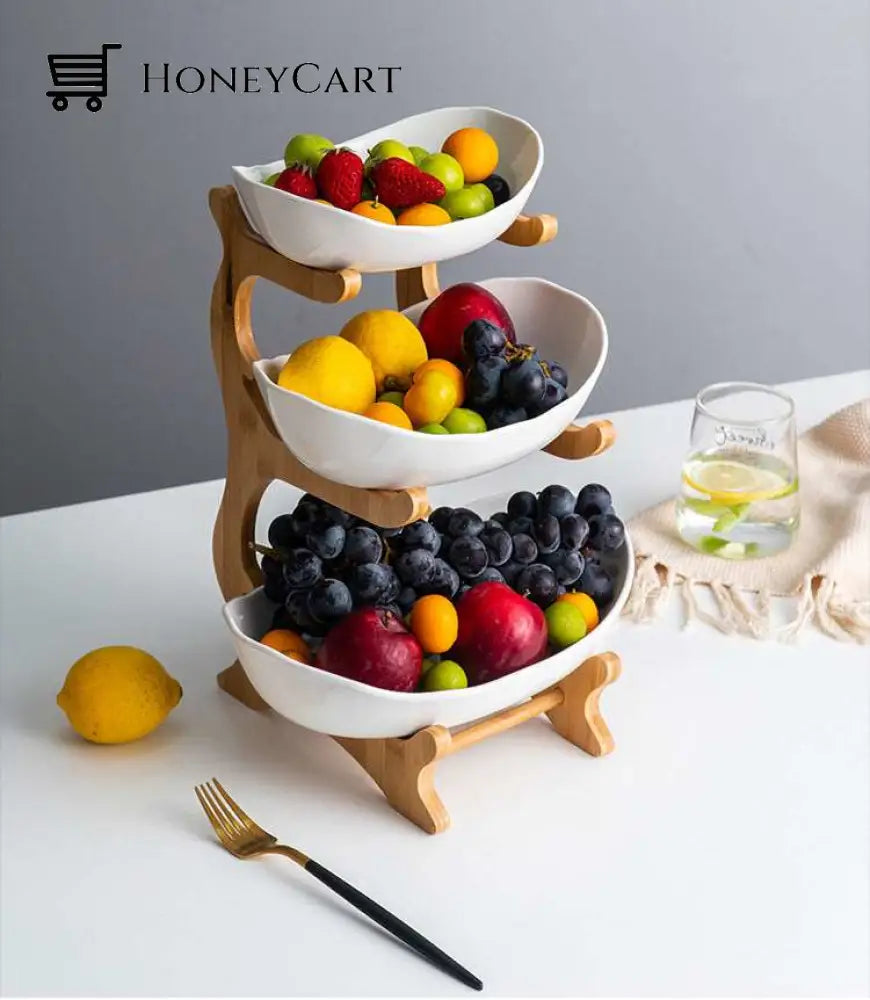 Creative Multi-Layer Fruit Plate