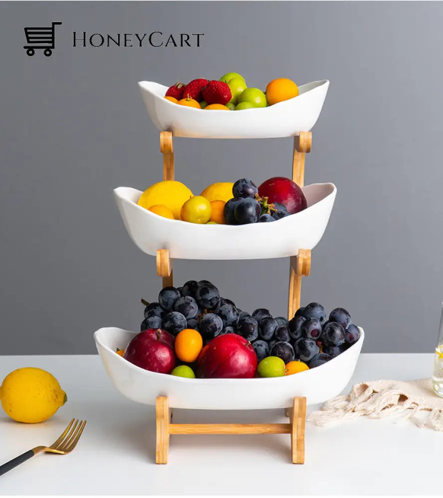 Creative Multi-Layer Fruit Plate
