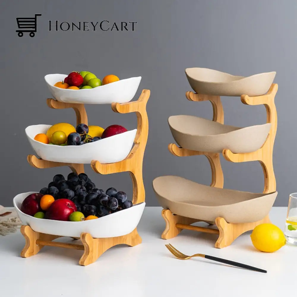 Creative Multi-Layer Fruit Plate