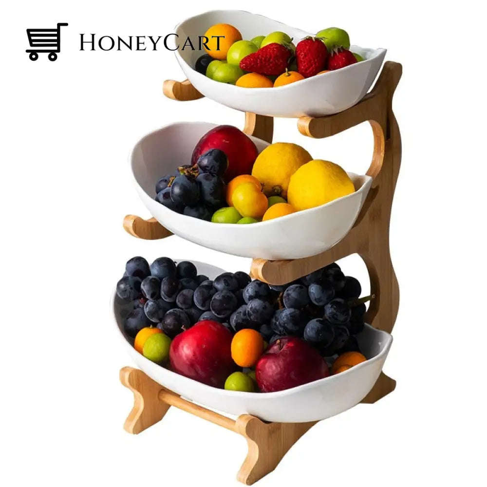 Creative Multi-Layer Fruit Plate