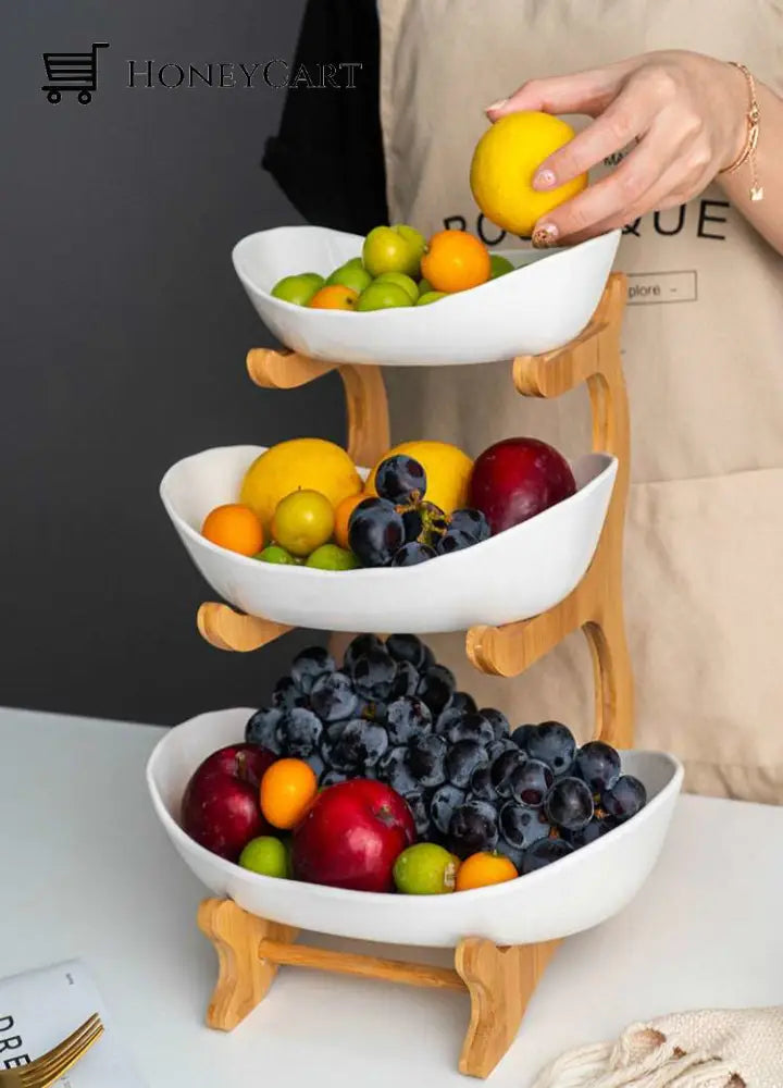 Creative Multi-Layer Fruit Plate