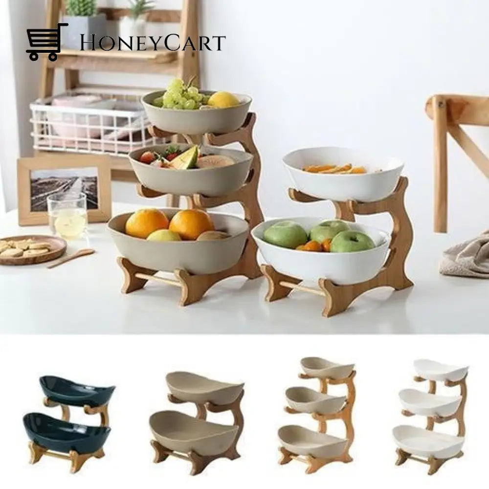 Creative Multi-Layer Fruit Plate