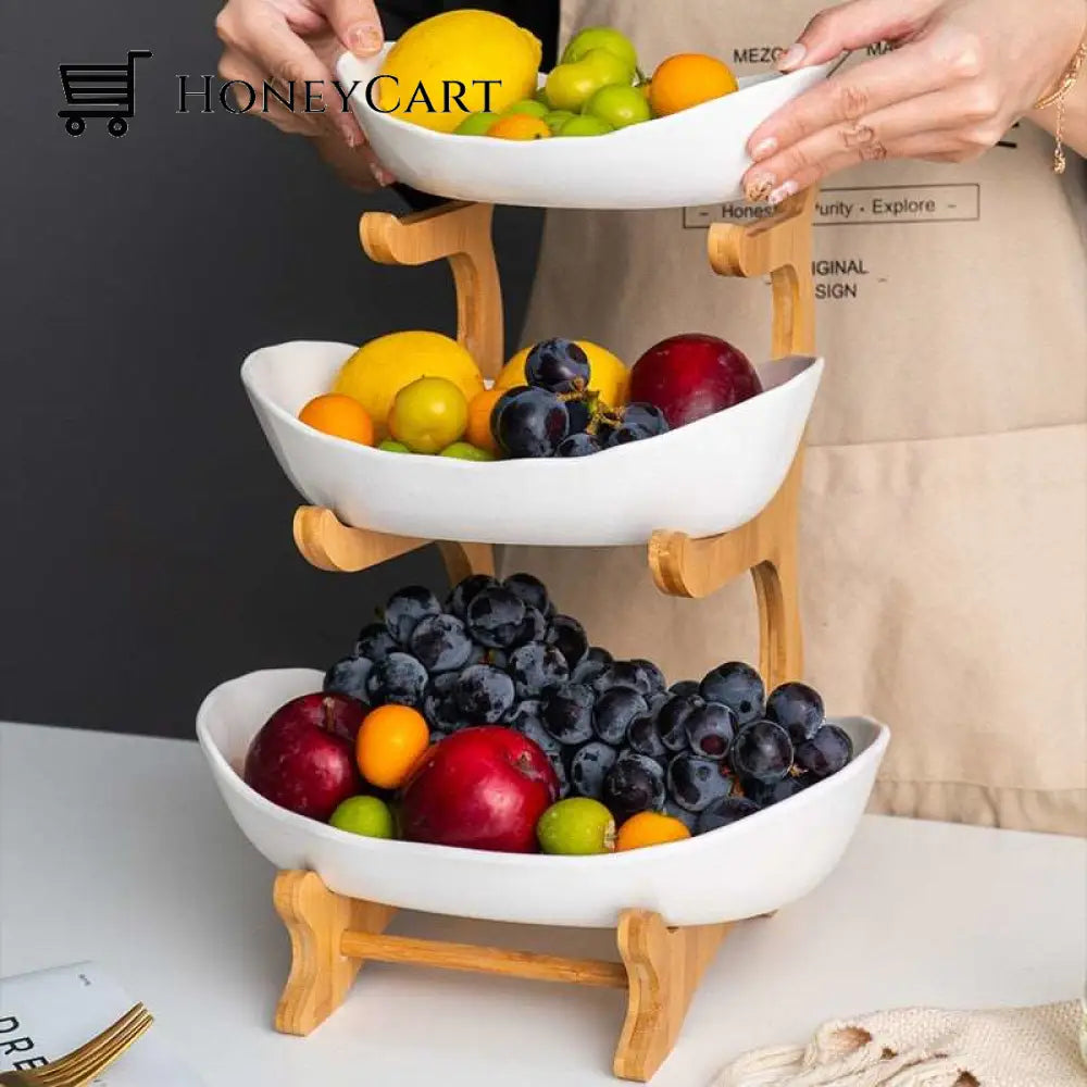 Creative Multi-Layer Fruit Plate
