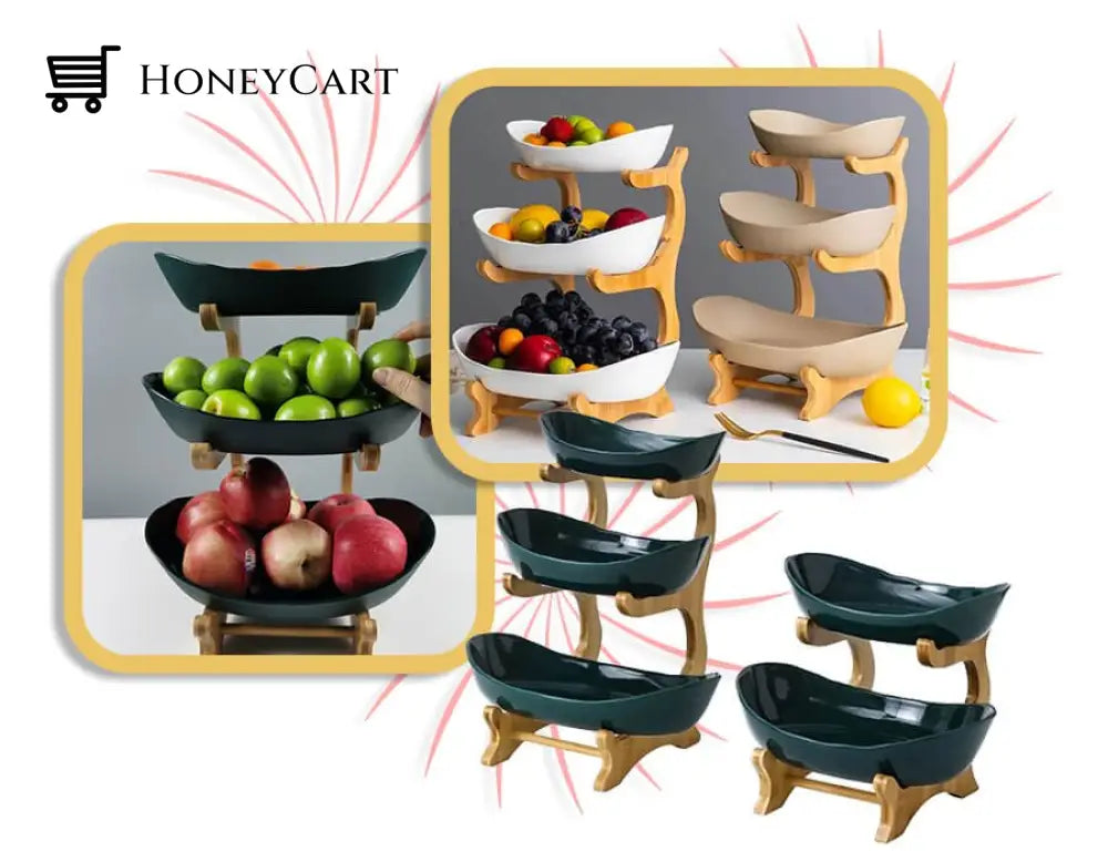 Creative Multi-Layer Fruit Plate