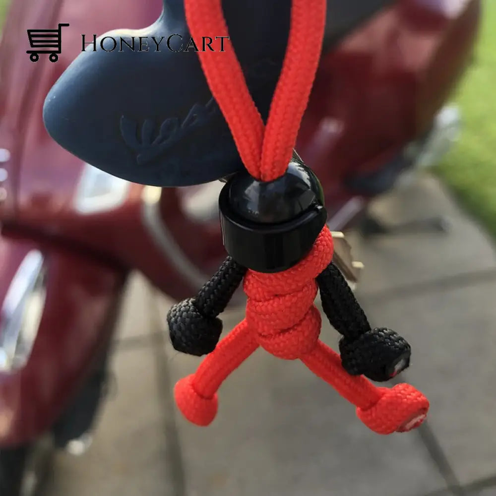 Creative Paracord Keychain