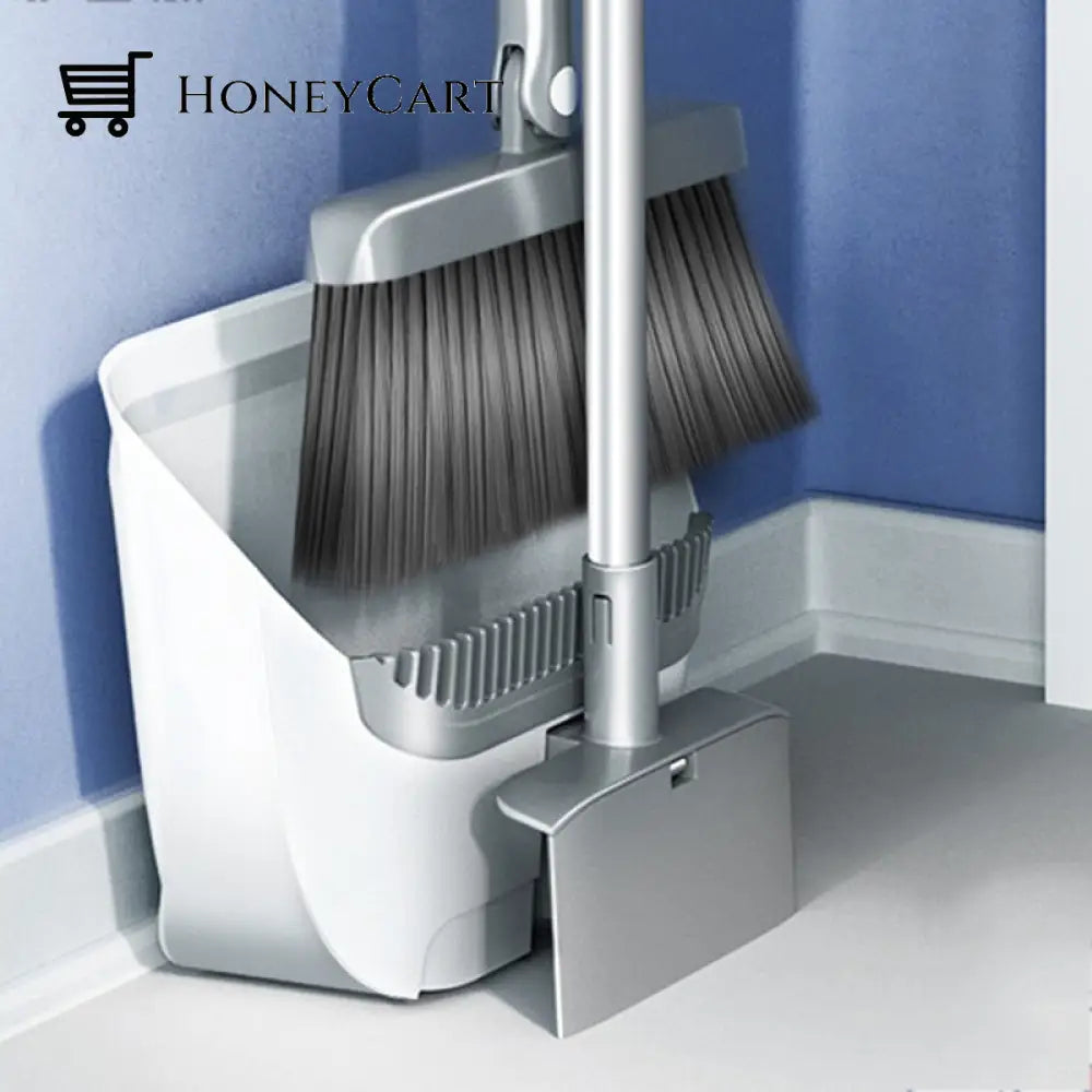 Creative Self-Cleaning Foldable Dustpan Broom Dustpans