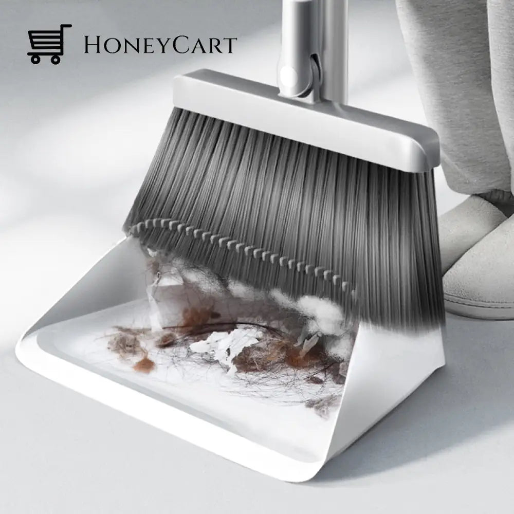 Creative Self-Cleaning Foldable Dustpan Broom Dustpans