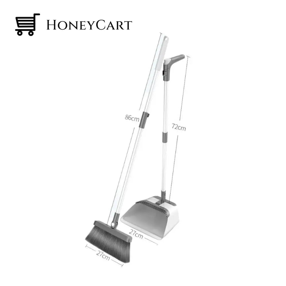 Creative Self-Cleaning Foldable Dustpan Broom Dustpans