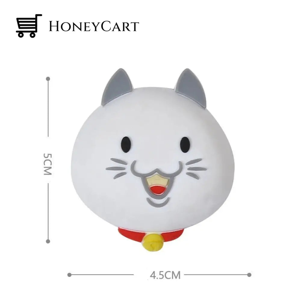 Cute Animals Wall Bumper Protector Stickers Cat Door Stops