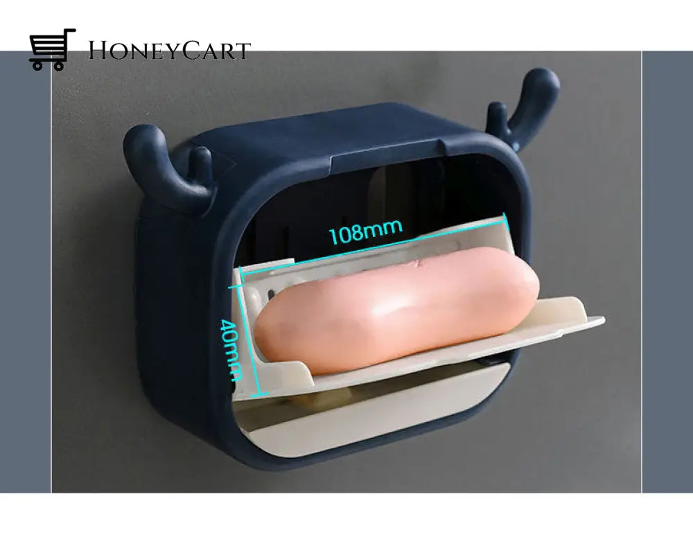 Cute Deer Bathroom Soap Holder Accessories