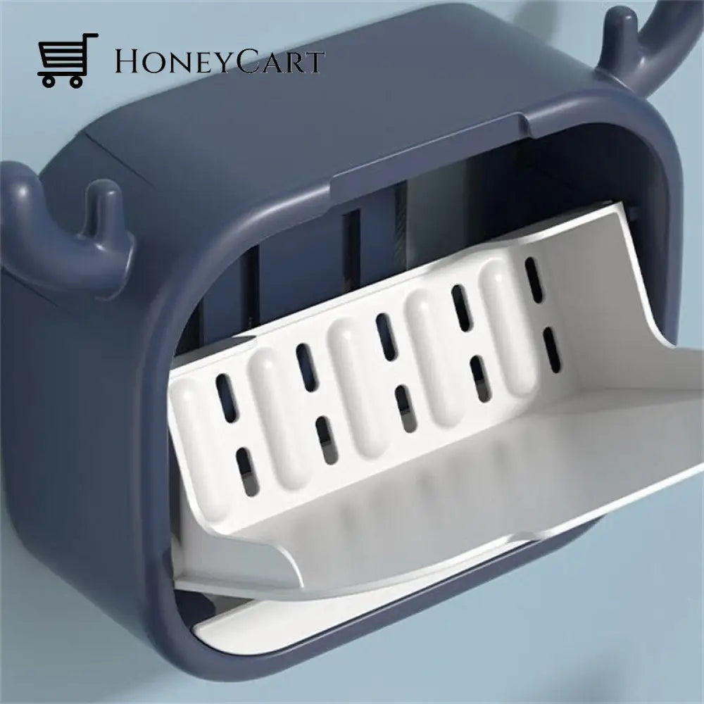 Cute Deer Bathroom Soap Holder Accessories