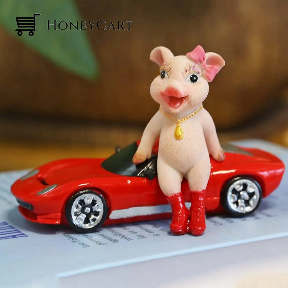 Cute Pig Ornament Beautiful Pig