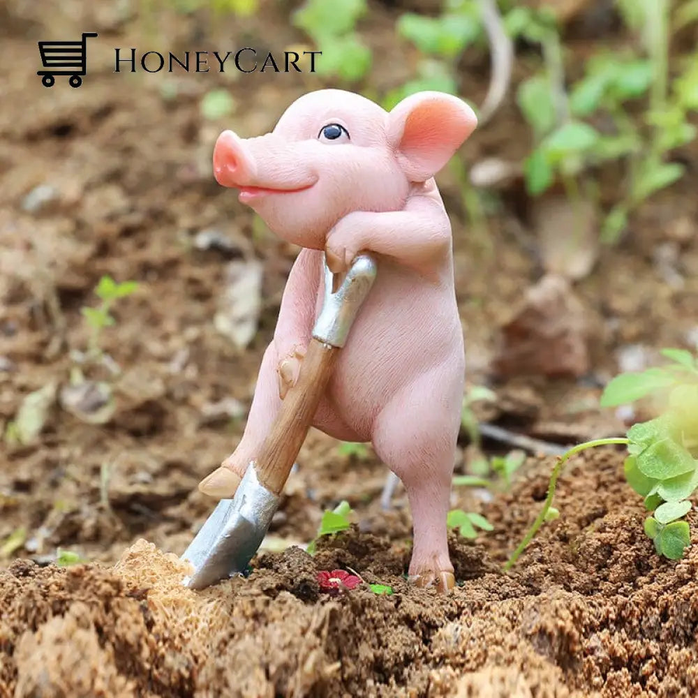 Cute Pig Ornament Shovel Pig