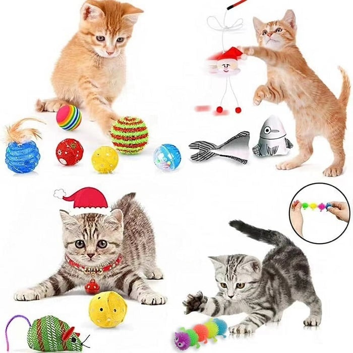 2024 Christmas Countdown Cat Toys Advent Calendar