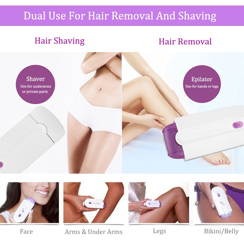 Women Laser Rechargeable Epilator