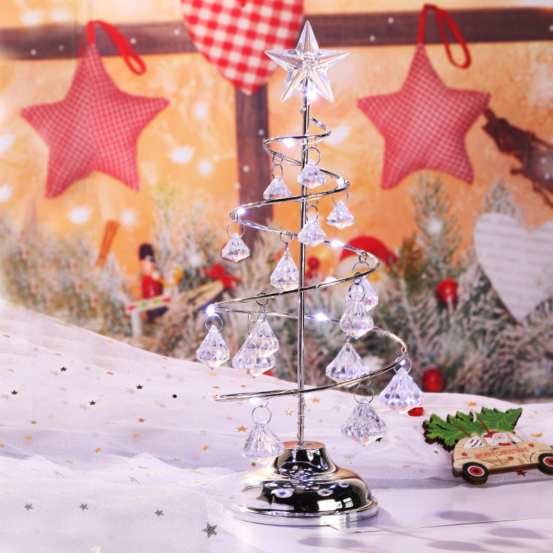Christmas Crystal Tree Light