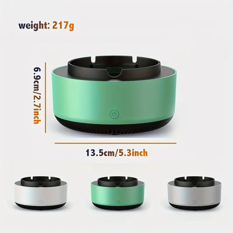 Smart Cigarette Ashtray Air Purifier, Remove Secondhand Smoke And Tobacco Odor Instantly