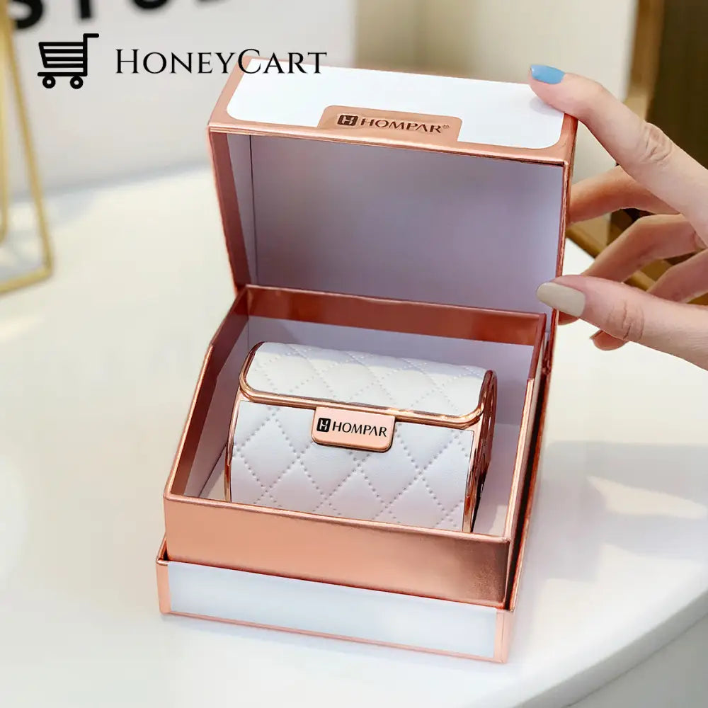 Diamond Small Leather Bag Lipstick Set Lipstick