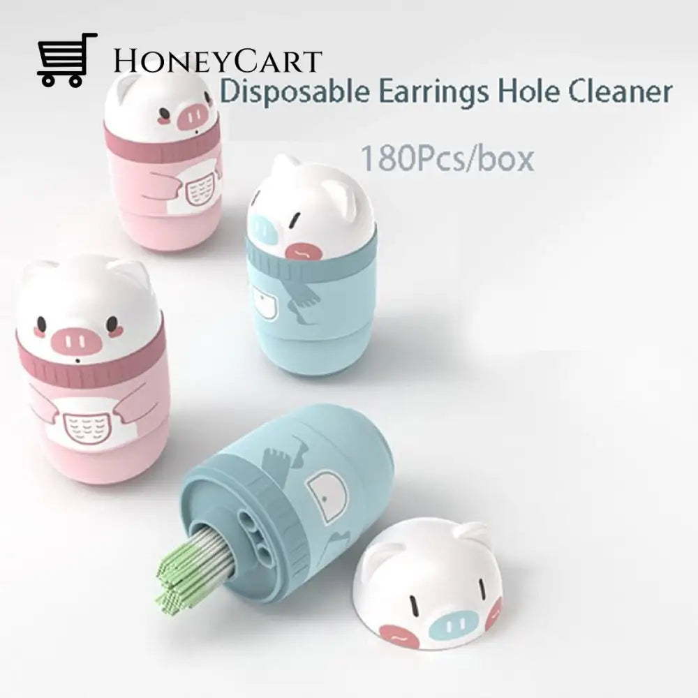 Disposable Earrings Hole Cleaning Set Ear Care