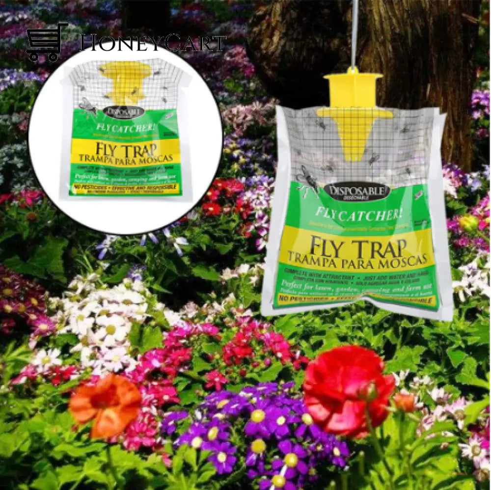 Disposable Hanging Fly Trap Plastic
