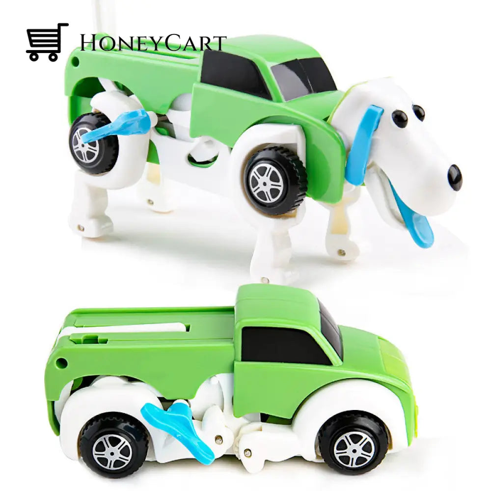 Dog Transforming Car Toy