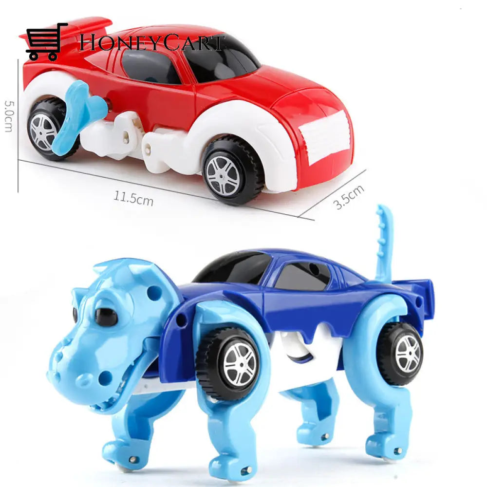 Dog Transforming Car Toy