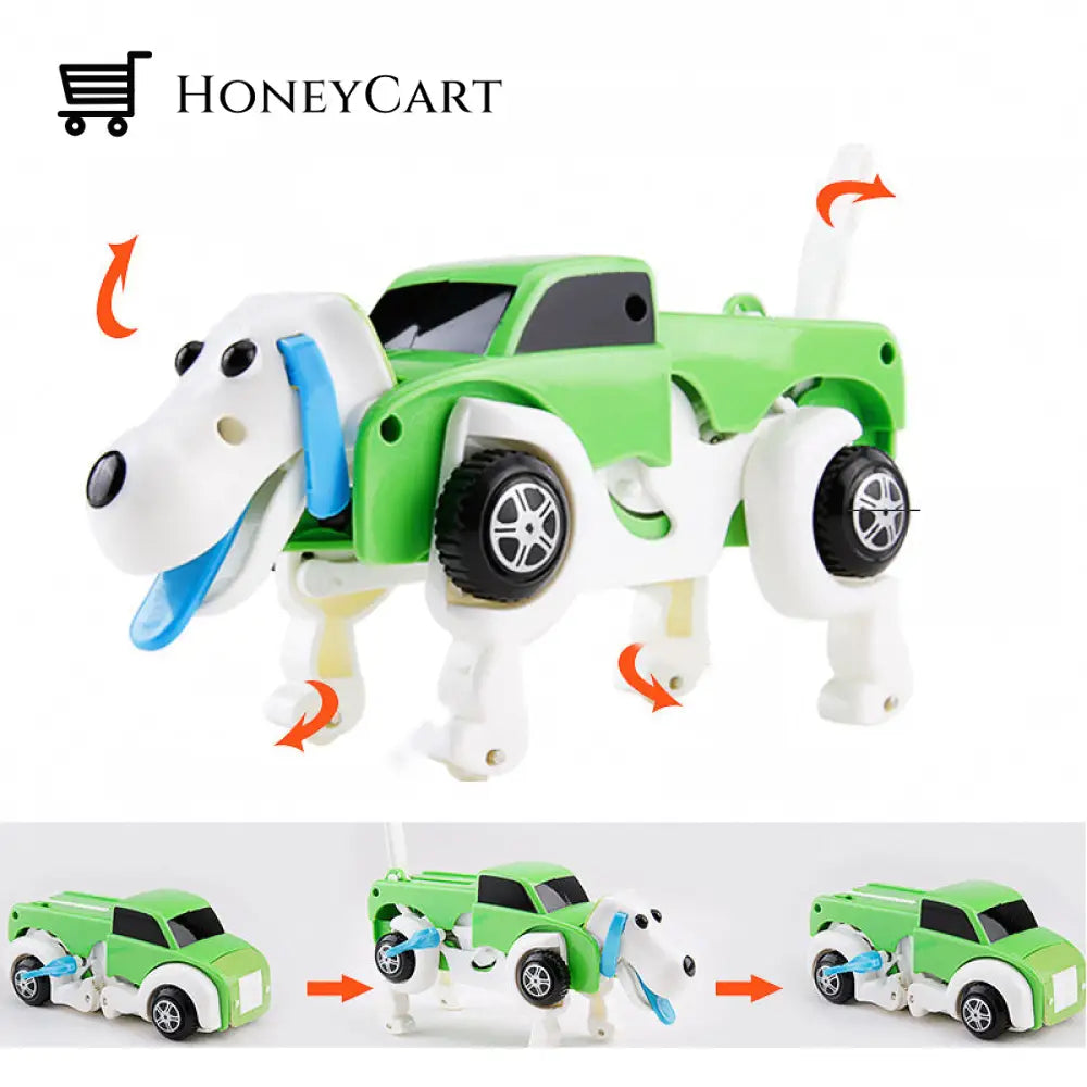 Dog Transforming Car Toy