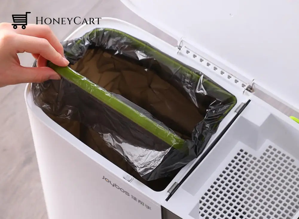 Double Compartment Trash Can Plastic