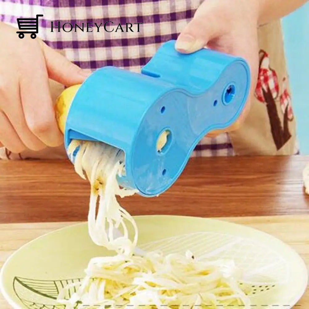 Double Grater Round Mandoline Slicer Fruits Vegetables & Meat Shredders