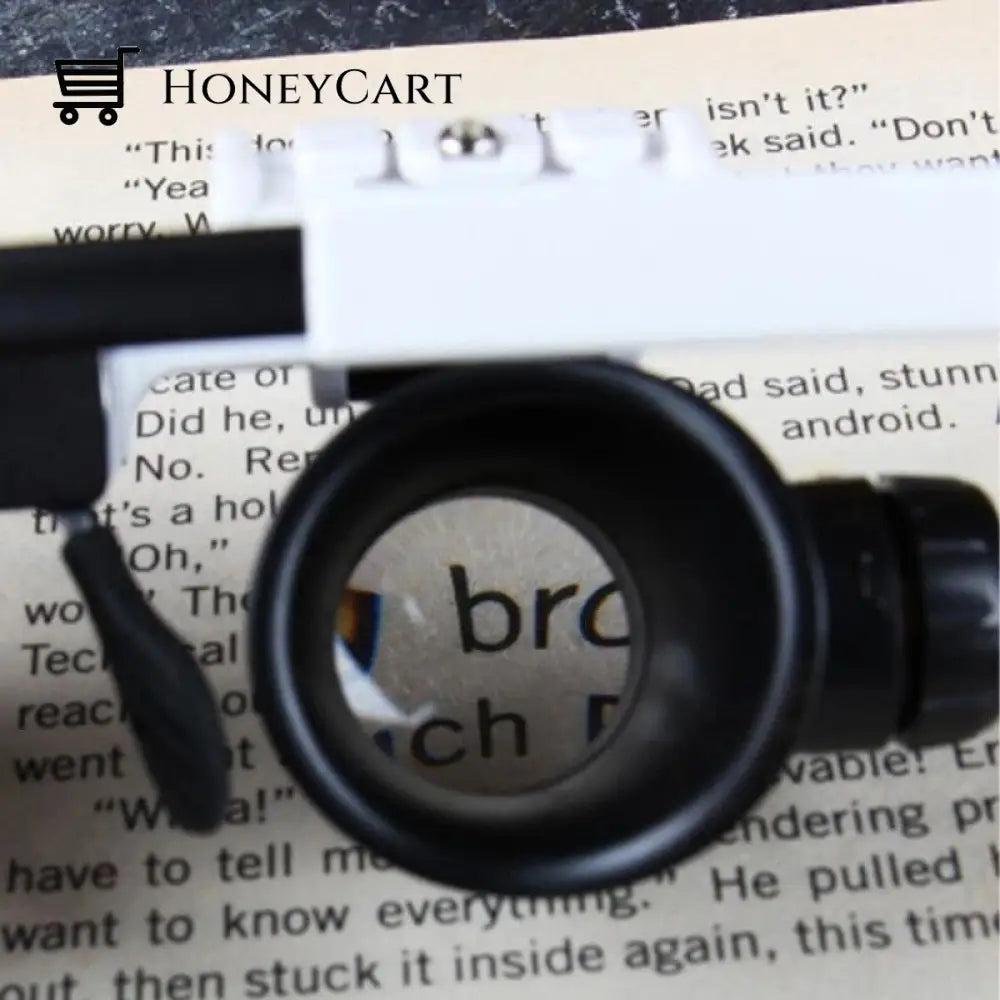 Double Magnifier Led Eye Microscope Microscopes