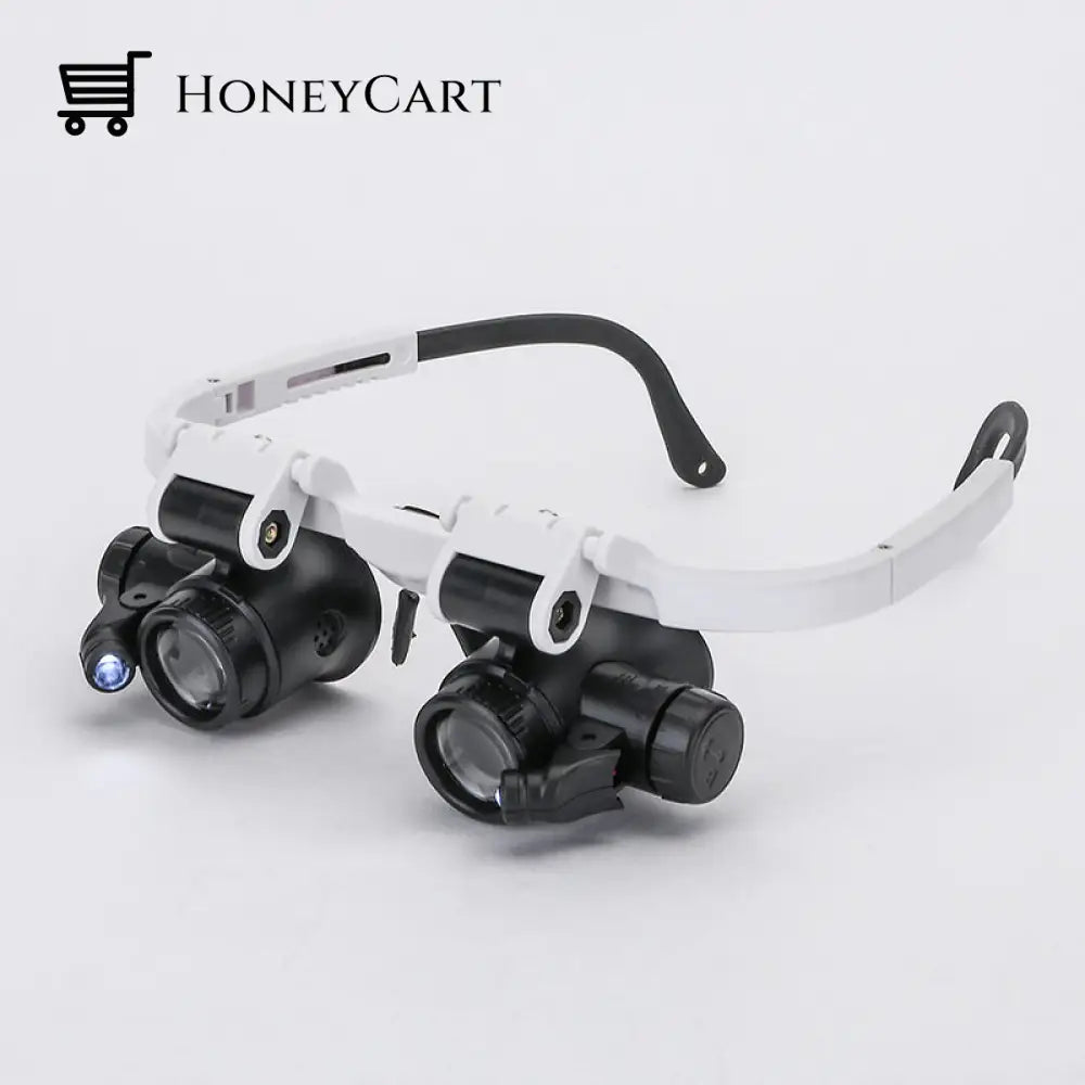 Double Magnifier Led Eye Microscope Microscopes