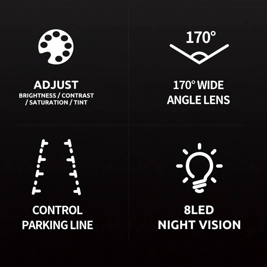 Wireless Reverse Camera For Car Truck Caravan