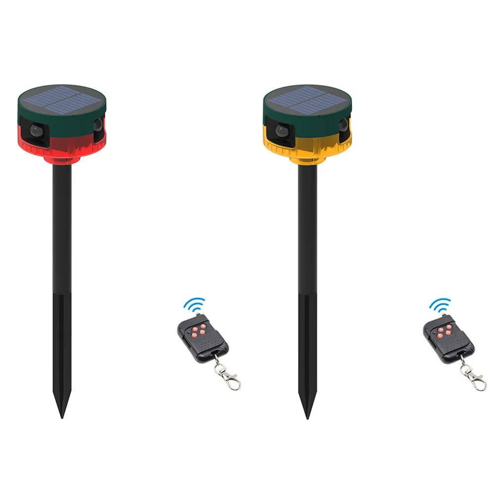360 Degree Solar Repeller For Pigeon Bird Wild Boar Rabbit Deer