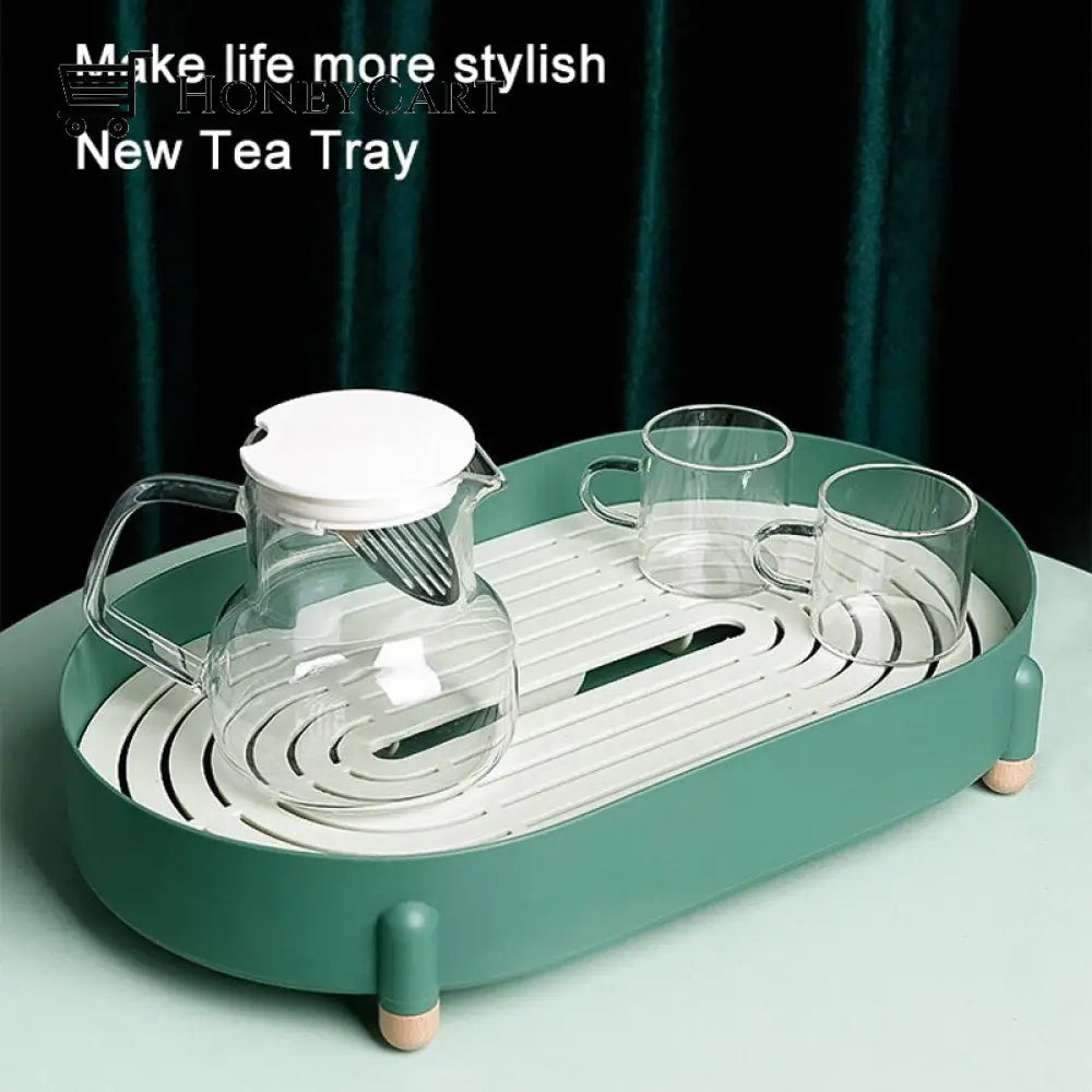 Draining Tea Cup Tray Decorative Trays
