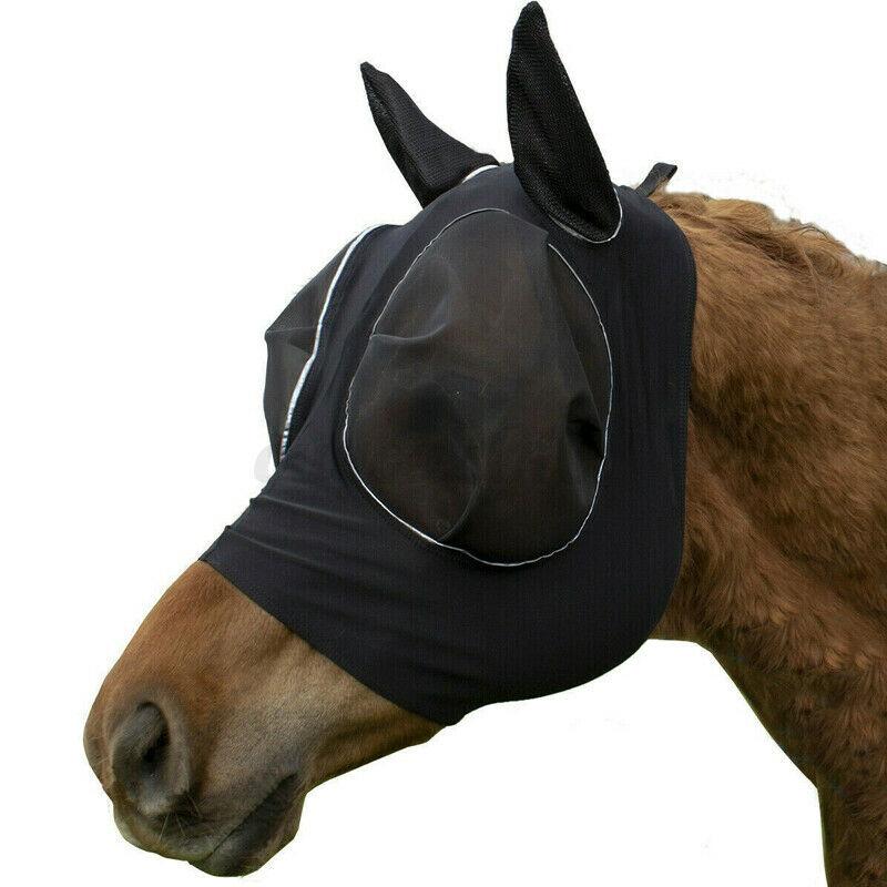 Anti-Fly Mesh Equine Mask for Horse