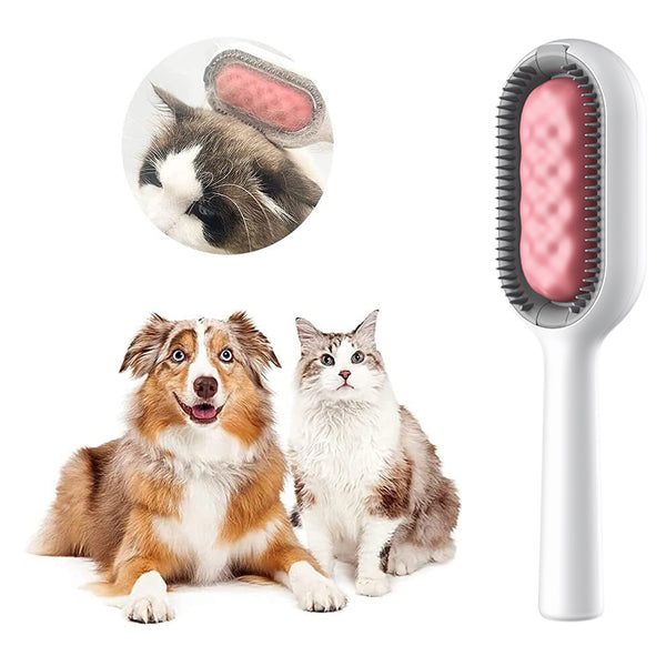 Multifunctional Pet Hair Removal Comb with Water Tank
