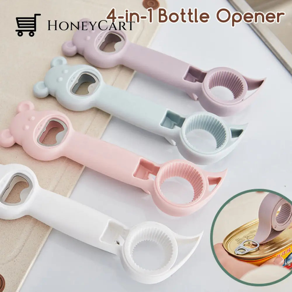 (Early Christmas Sale- 48% Off) 4-In-1 Kitchen Universal Bottle Opener - Buy 3 Get 2 Free Now!