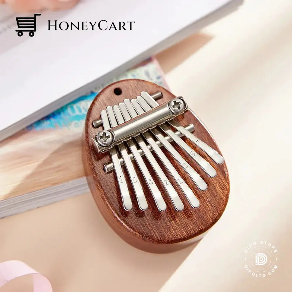 Early Christmas Sale 49% Off 8 Key Mini Kalimba Thumb Piano Drop-Brown Gift Ideas