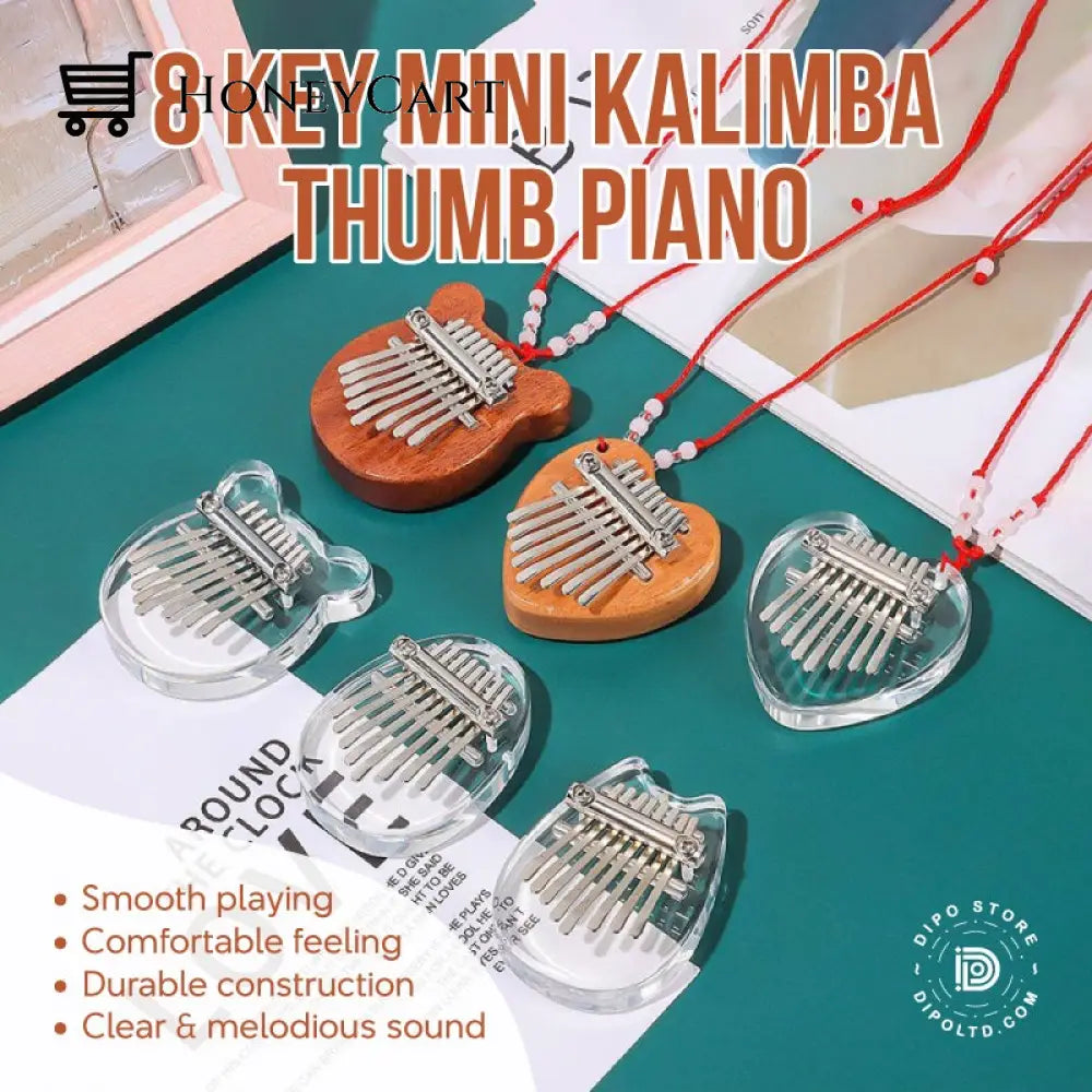 Early Christmas Sale 49% Off 8 Key Mini Kalimba Thumb Piano Gift Ideas