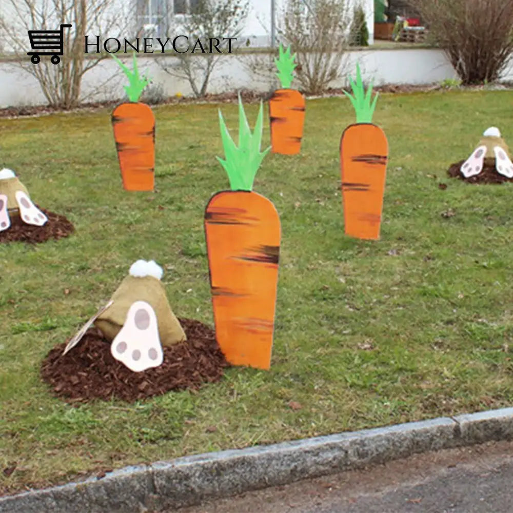 Easter Funny Bunny Butt With Carrot Plug