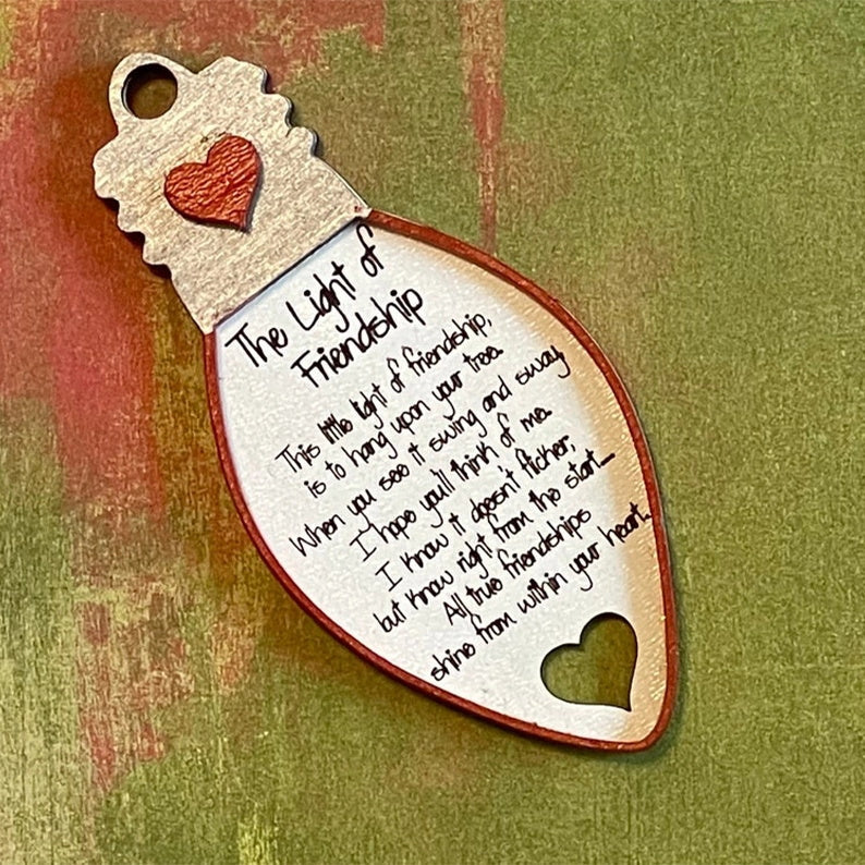 ⚡40% OFF Christmas Sale🎅Friendship Ornament Gift