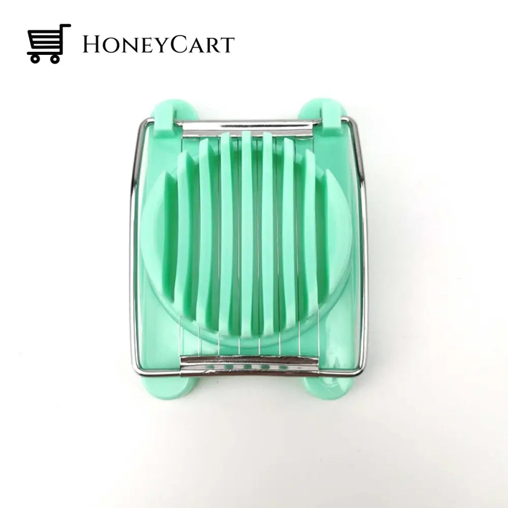 Egg Slicers Chopper Stainless Steel Fruit Salad Green