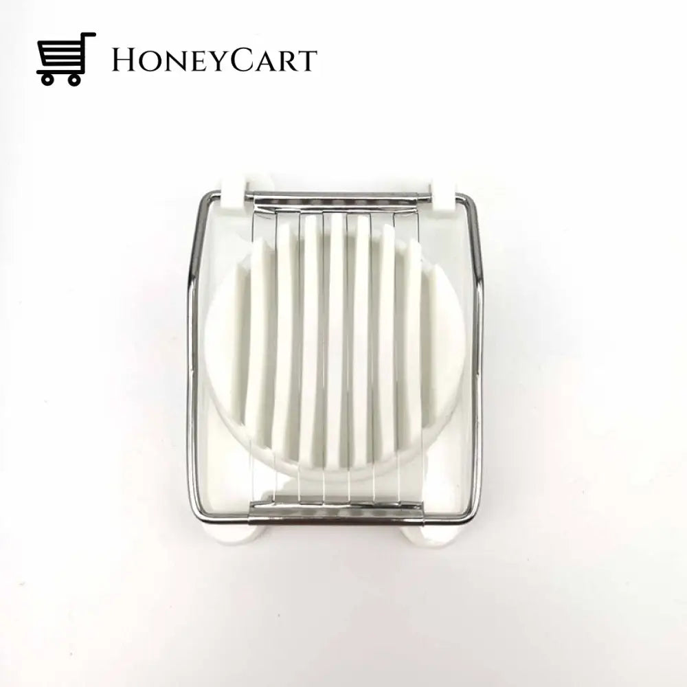 Egg Slicers Chopper Stainless Steel Fruit Salad White