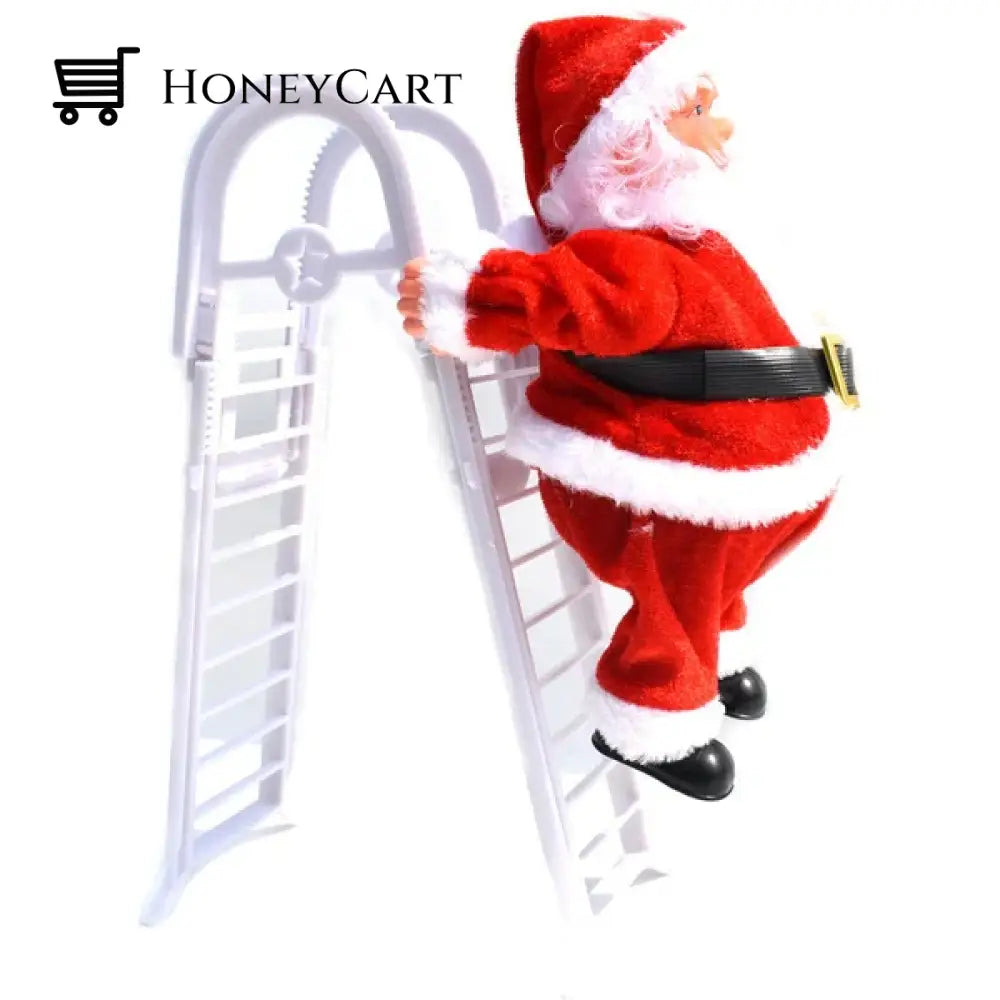 Electric Climbing Santa Double Ladder Tool
