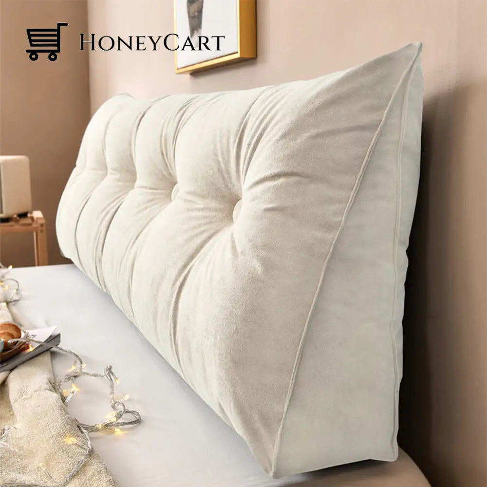 Ergoluxe Bed Wedge Pillow Beige / Small