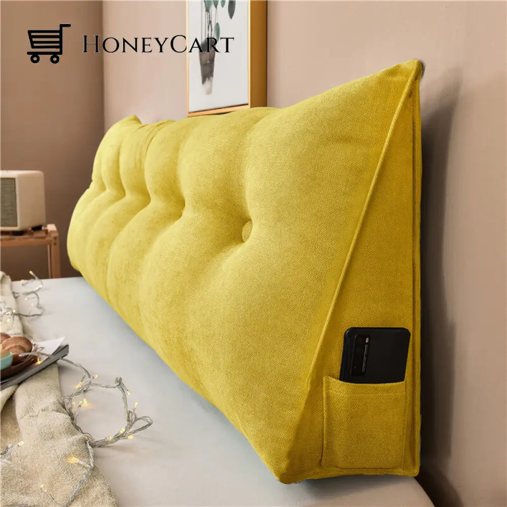 Ergoluxe Bed Wedge Pillow Yellow / Small