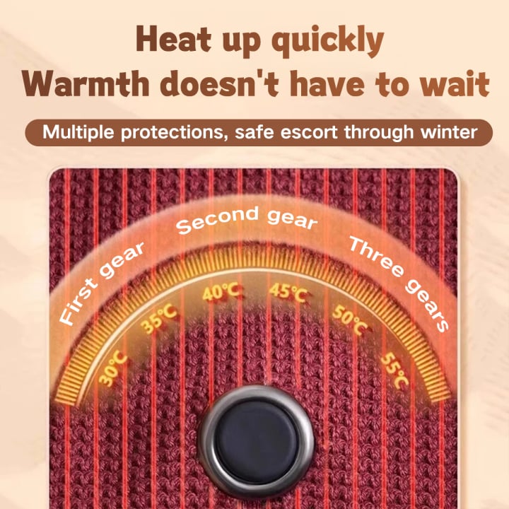 Best Winter Gifts - USB Powered Portable Heated Shawl Blanket